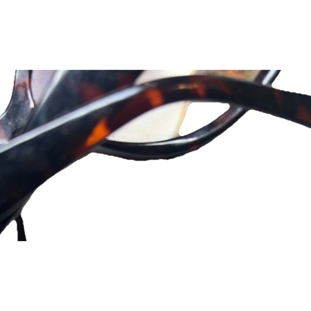 Vintage Y2K Banana Republic Sunglasses Round Eye Tortoiseshell Brown Lens READ - Picture 4 of 5